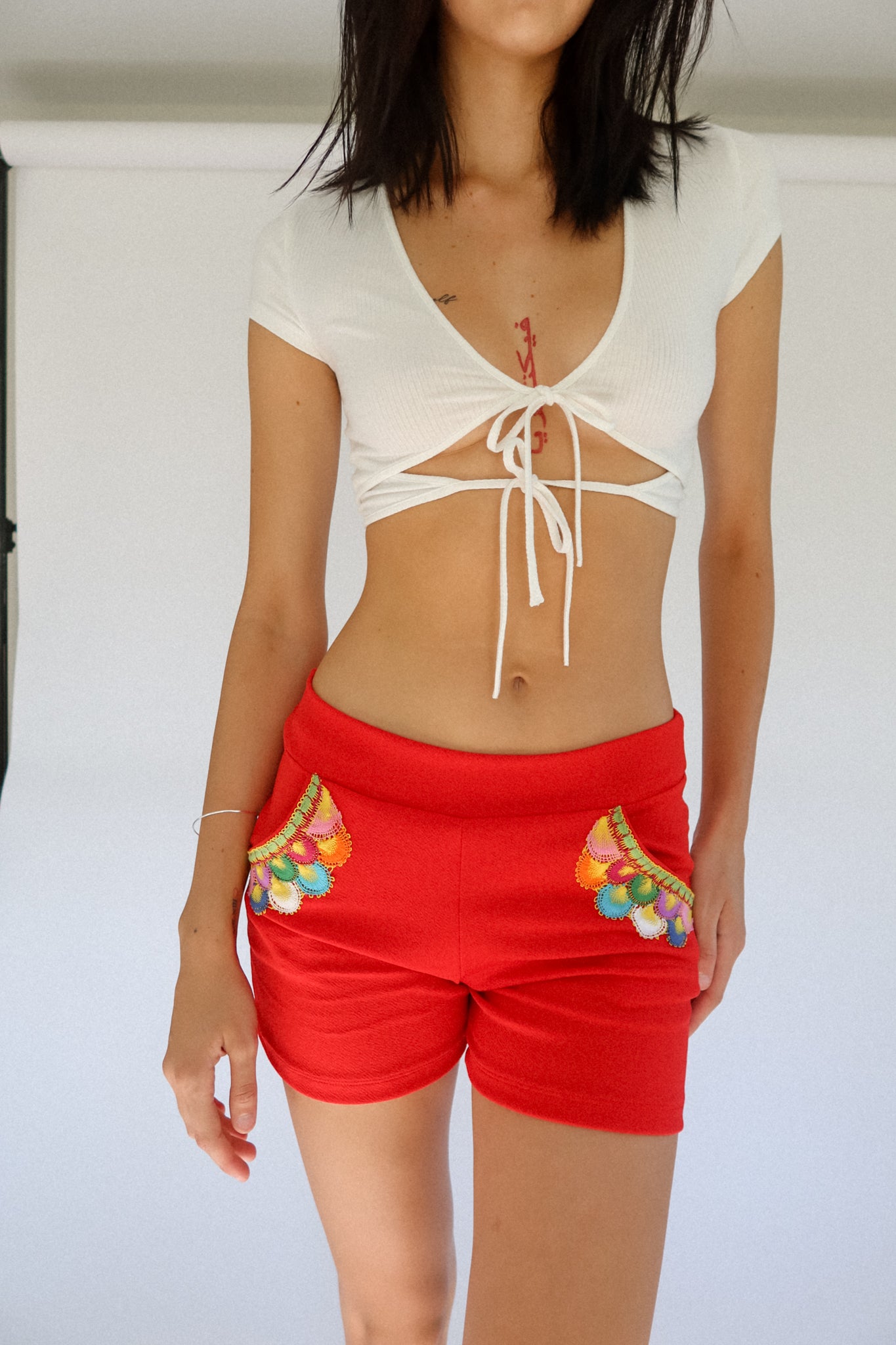 Shorts Rojos