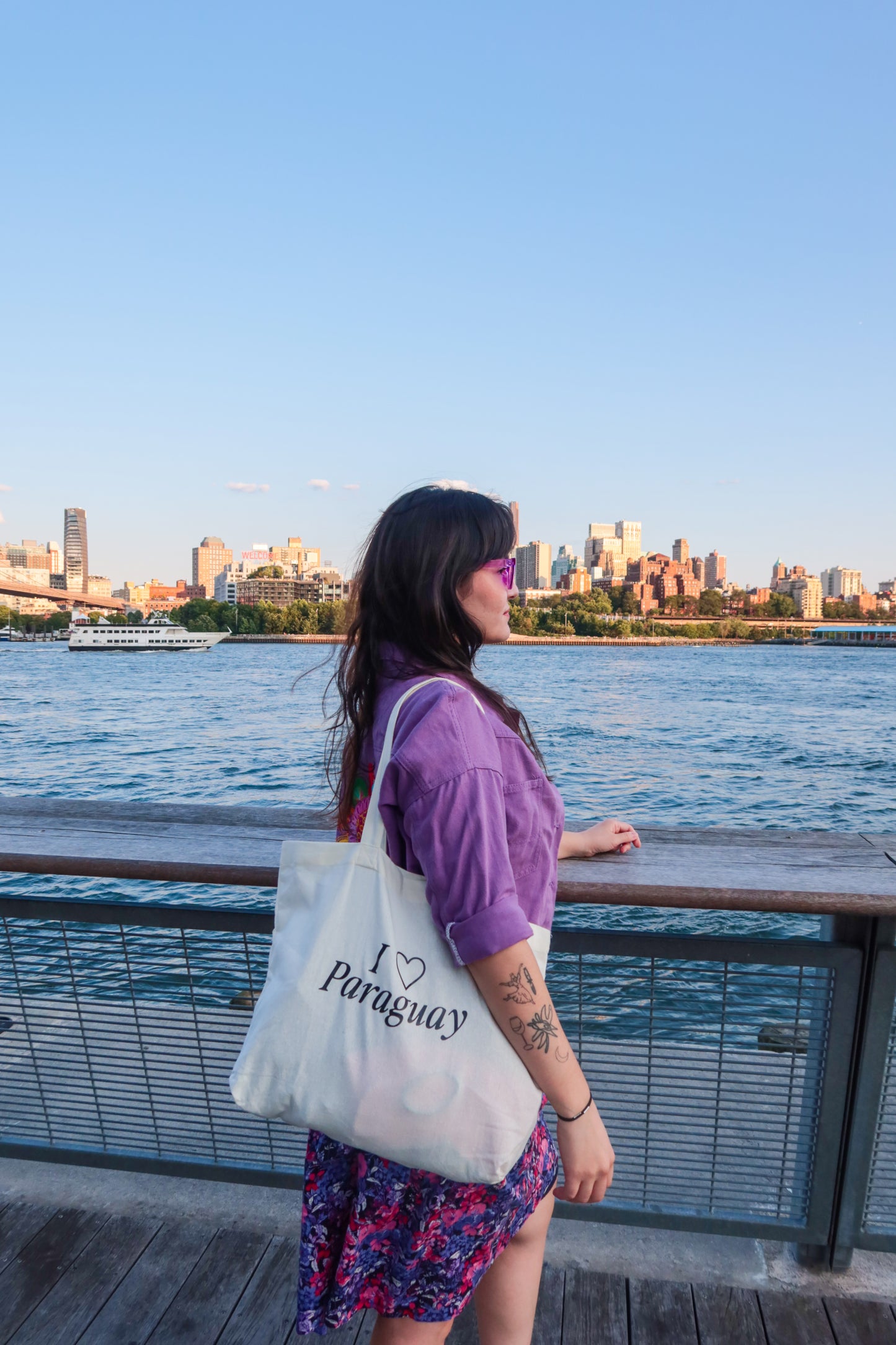 I ♡ Paraguay Tote Bag