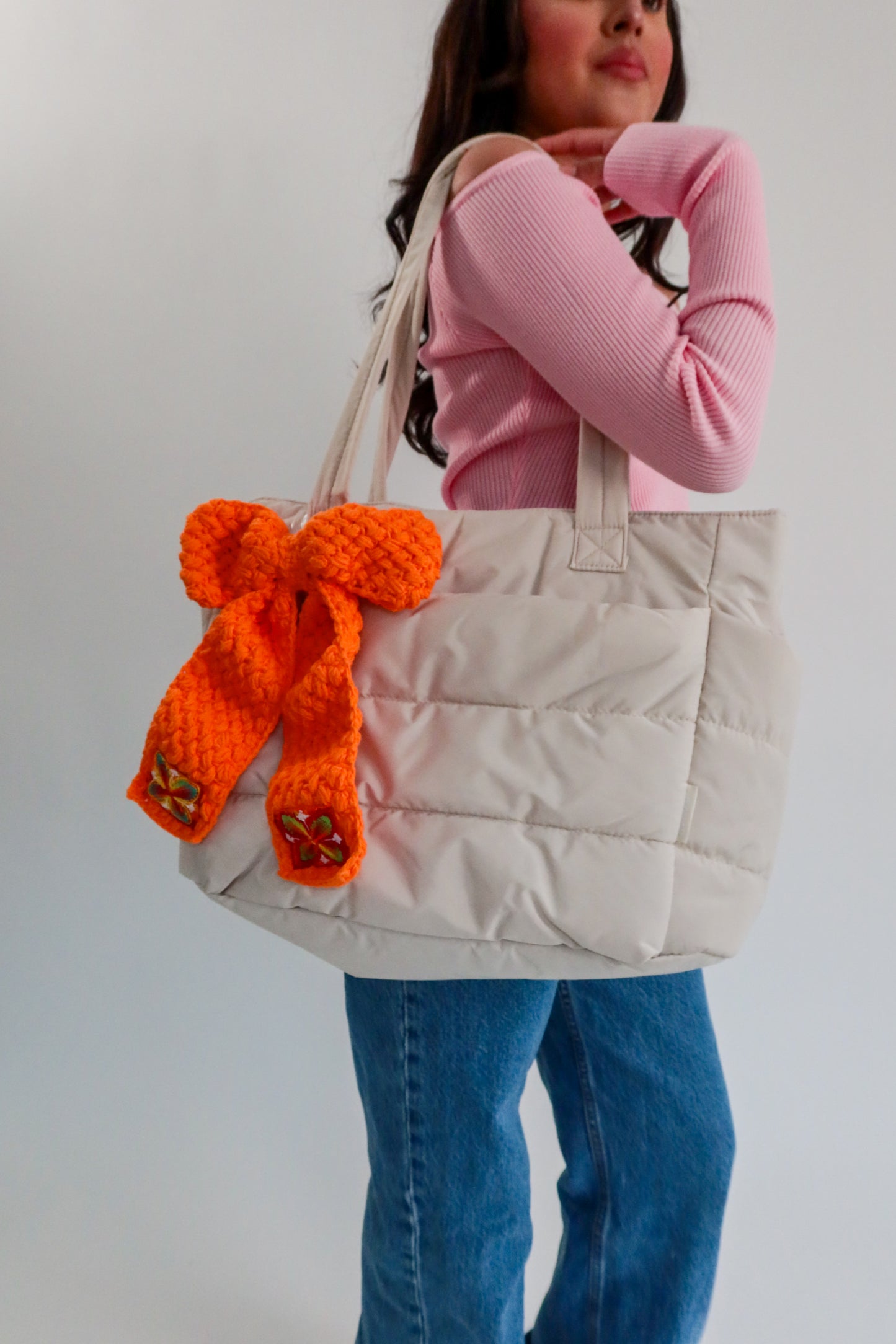 GR X Luana Moño Crochet Orange