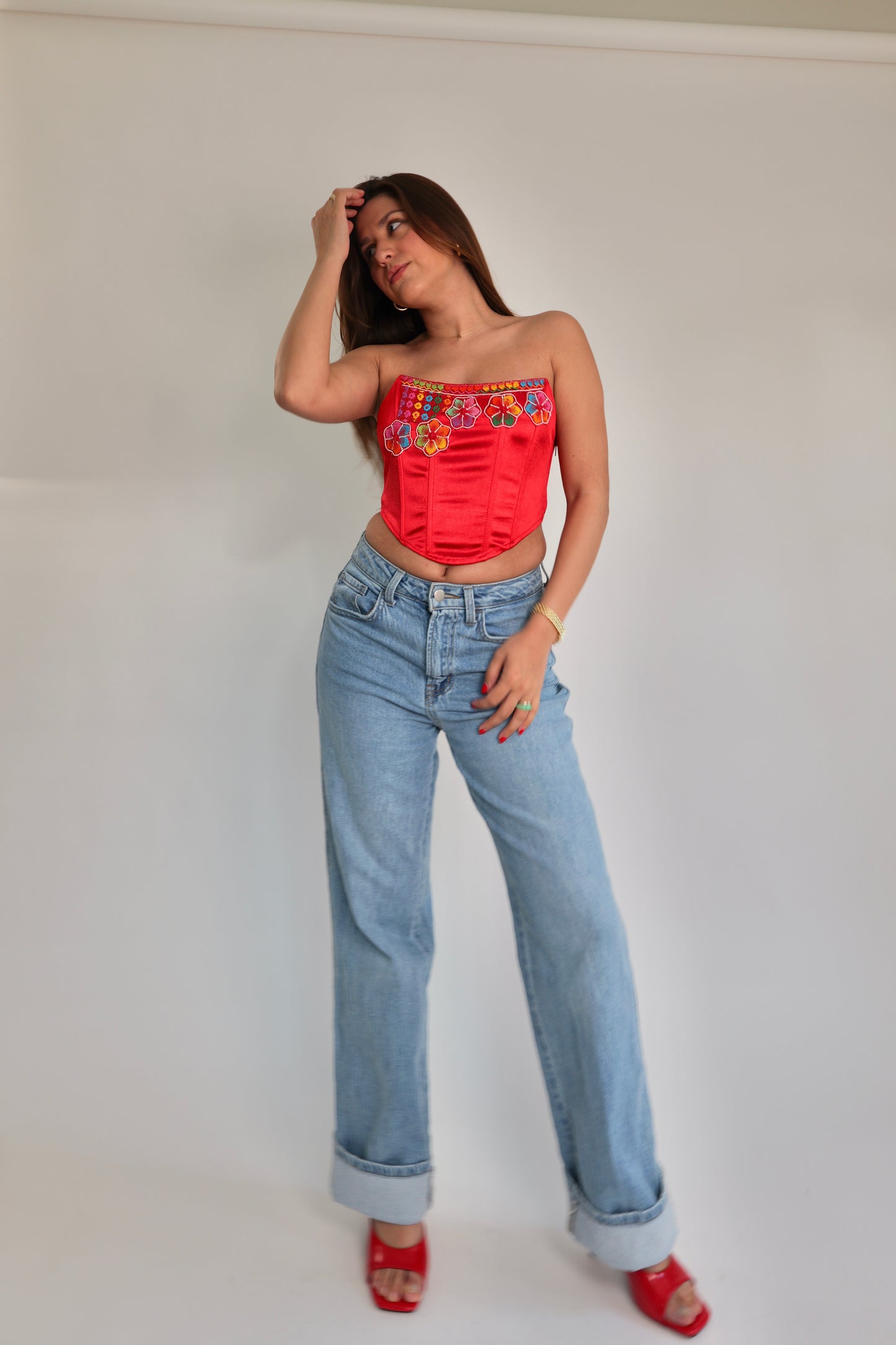 Rojo Corset