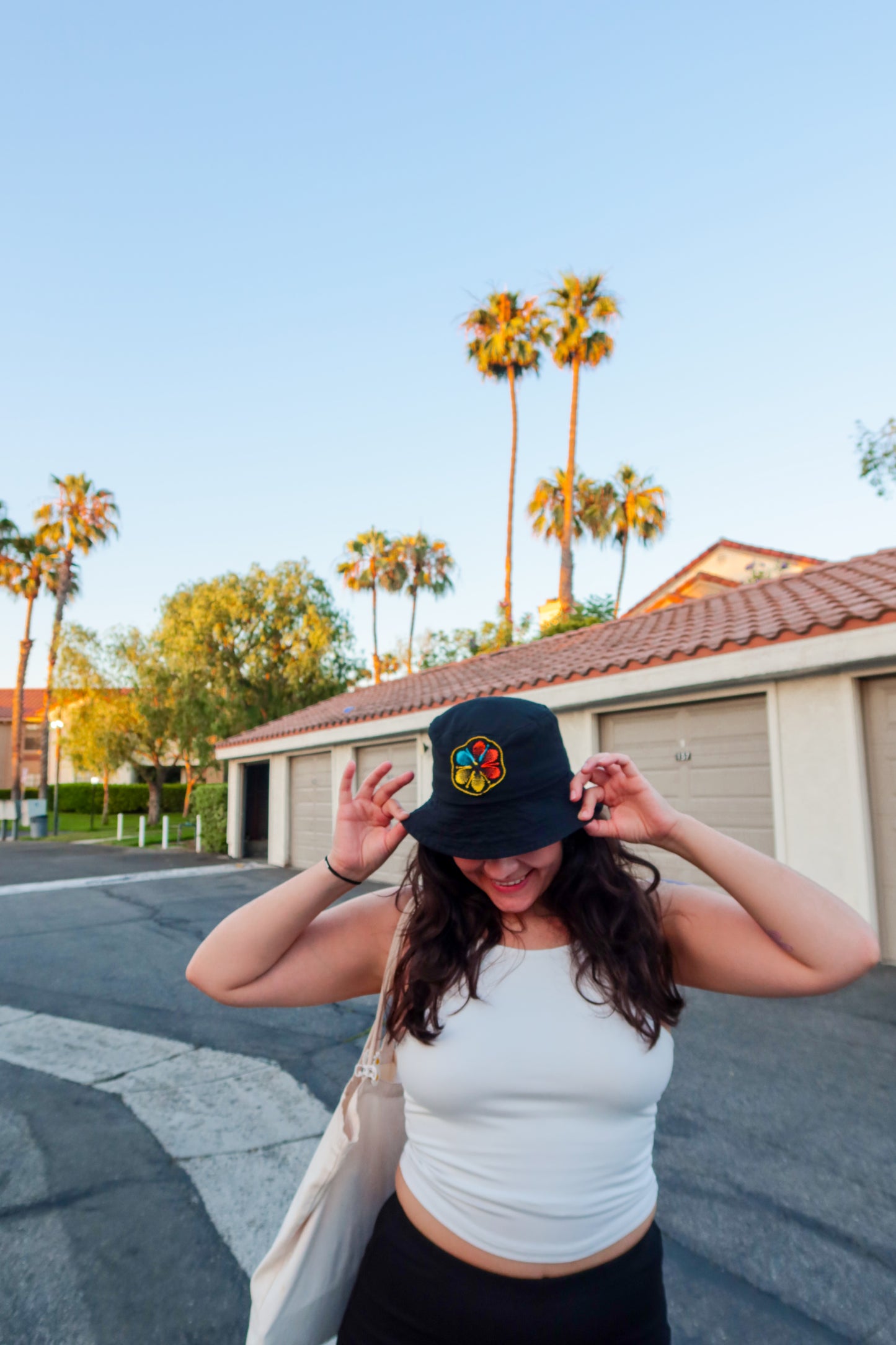 Black Bucket Hat