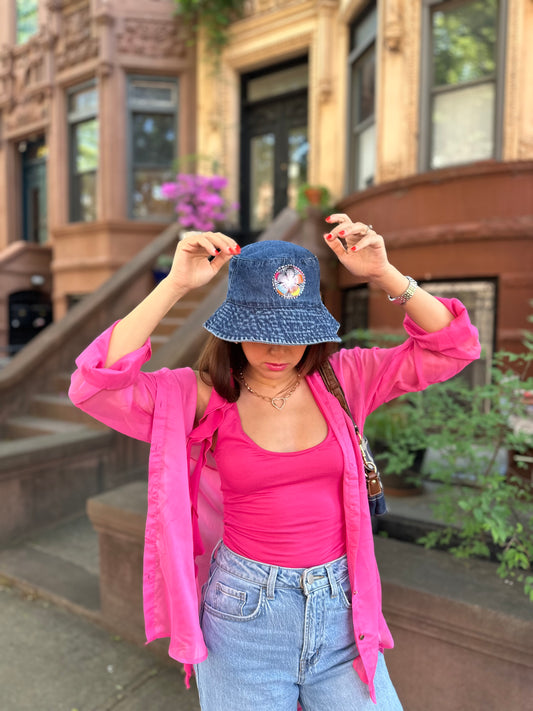 Dark Denim Bucket Hat